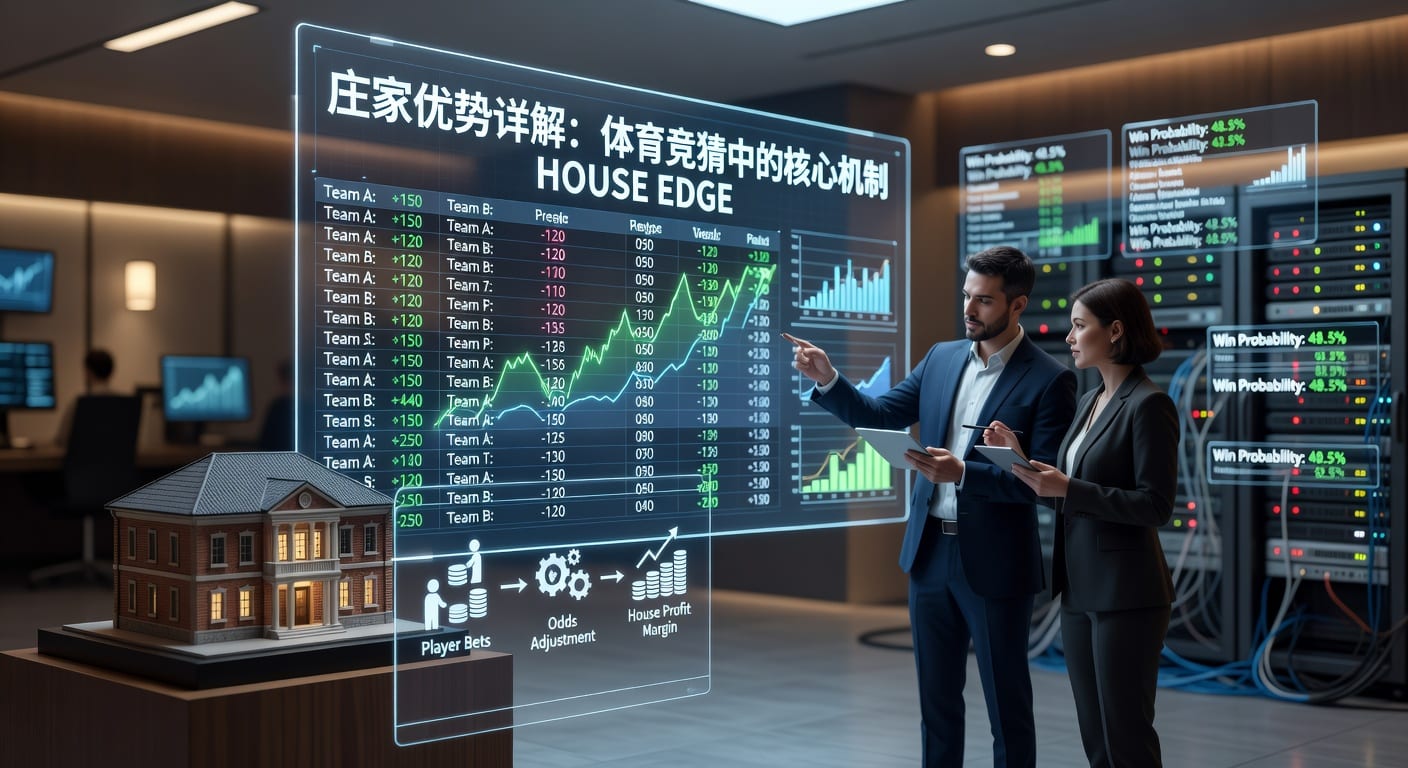 庄家优势 house edge：体育玩家必懂的盈利逻辑