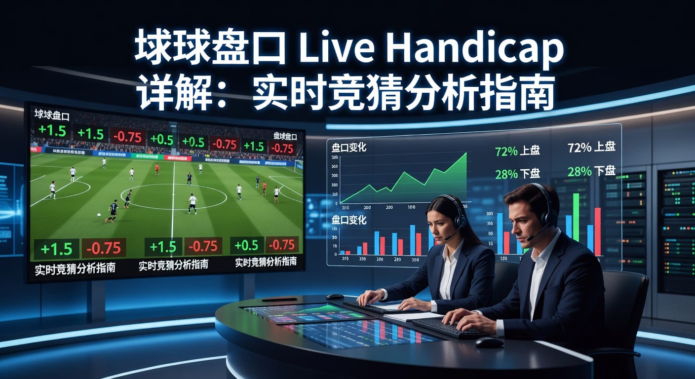 滚球盘口 live handicap 开盘跟盘与临场判断