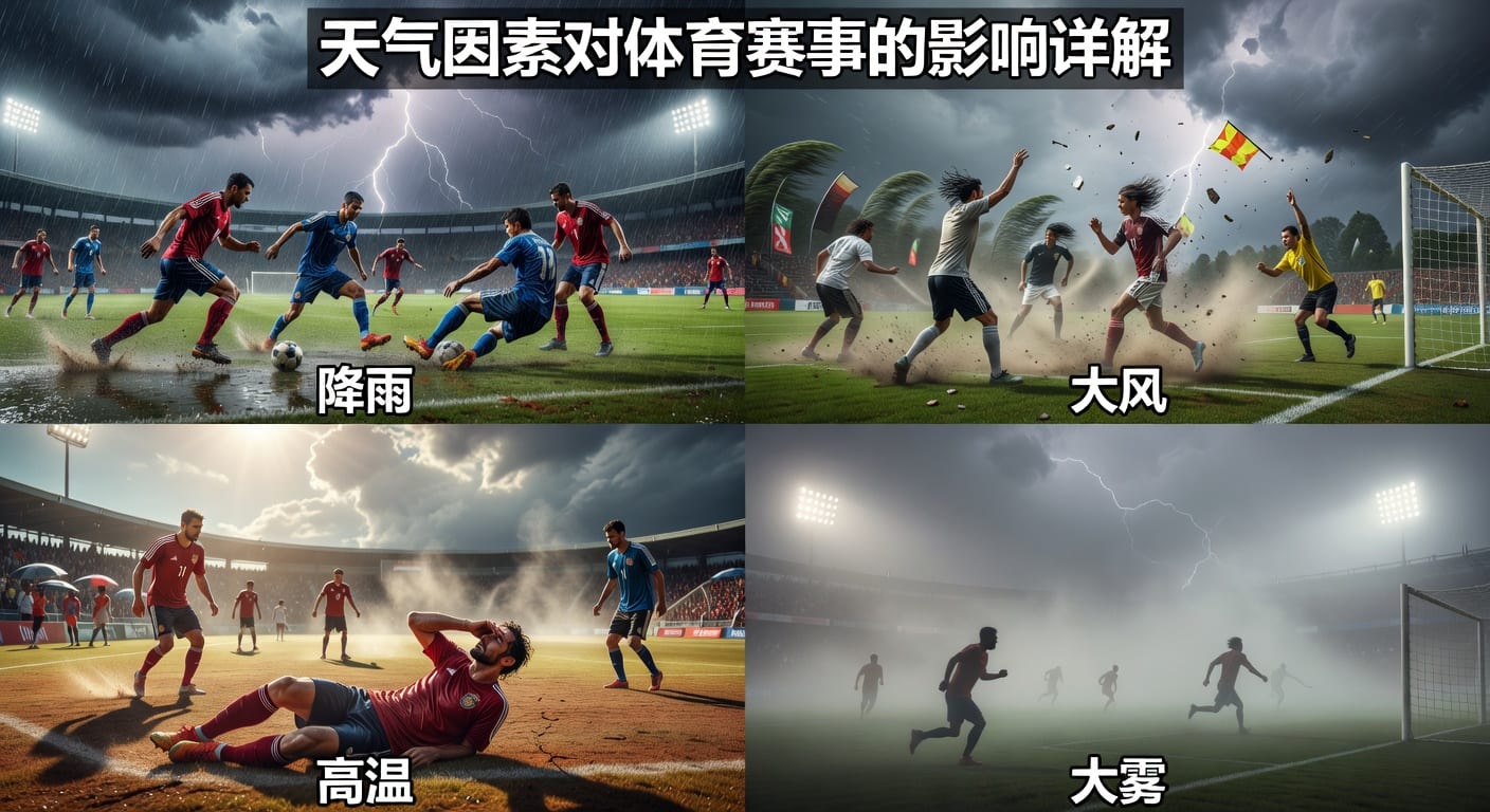 天气因素 weather factors 体育赛前分析与影响判断